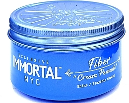 Парфумерія, косметика Крем-помада для волосся - Immortal Nyc Exclusive Fiber Cream Pomade