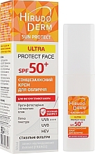 Духи, Парфюмерия, косметика УЦЕНКА Солнцезащитный крем для лица SPF 50+ - Hirudo Derm Sun Protect Ultra Protect Face *