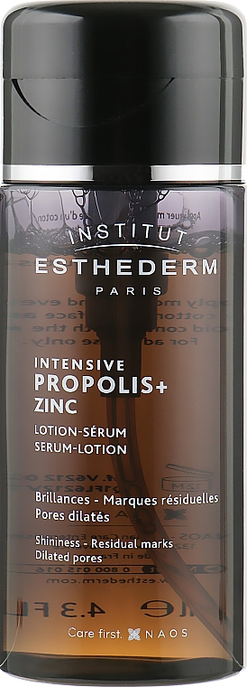 Лосьйон для обличчя на основі прополісу й цинку - Institut Esthederm Intensive Propolis + Zinc Serum-Lotion — фото N3