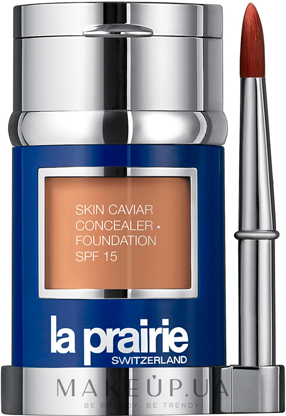 Тональное средство с икорным экстрактом - La Prairie Skin Caviar Concealer Foundation SPF15 — фото Almond Beige