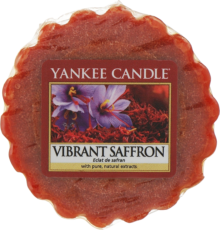 Ароматический воск - Yankee Candle Vibrant Saffron Wax Melts — фото N1