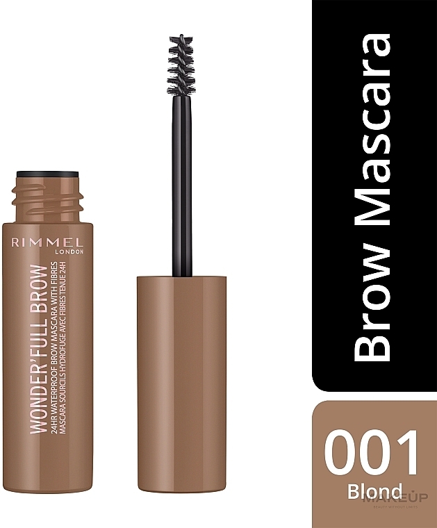 Водостойкая тушь для бровей - Rimmel Wonder'Full Brow — фото N2