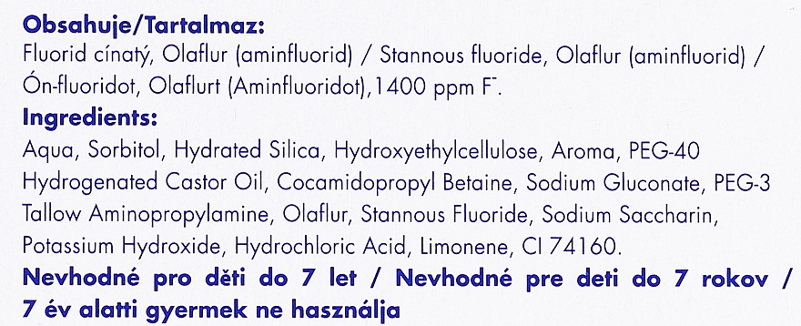 Зубна паста від кровоточивості ясен, 1+1 - Meridol Fluoride Toothpaste — фото N3
