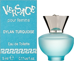 Парфумерія, косметика Versace Dylan Turquoise pour Femme - Туалетна вода (міні)