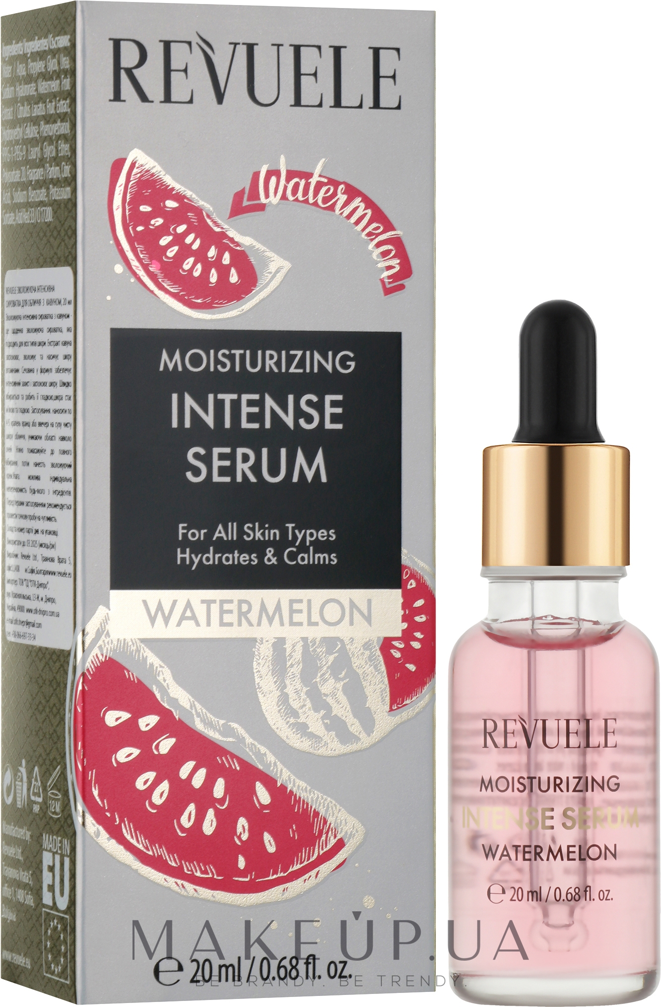 Сыворотка для лица "Арбуз" - Revuele Moisturizing Intense Serum Watermelon — фото 20ml