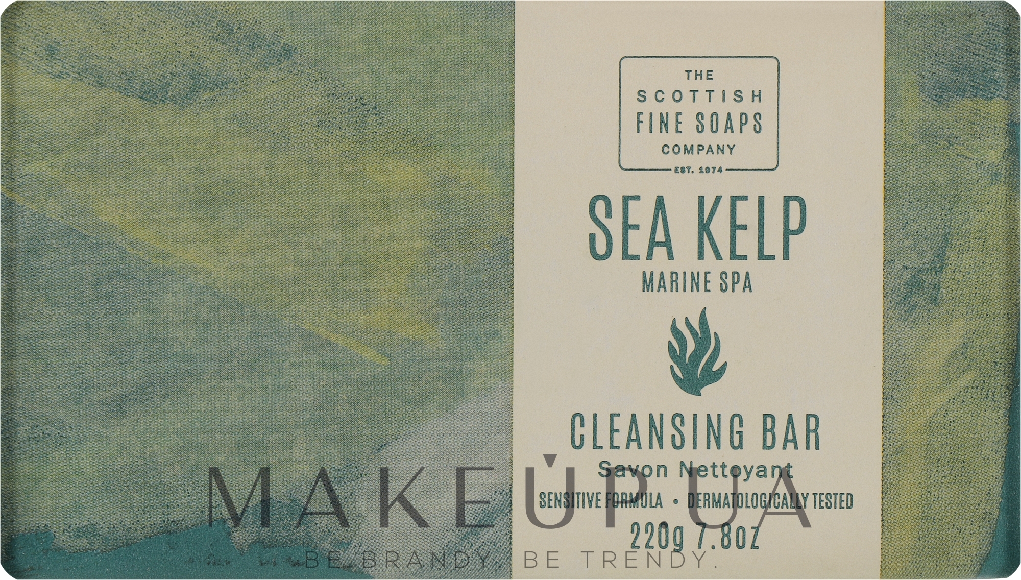 Мило - Scottish Fine Soaps Sea Kelp Cleansing Bar — фото 220g