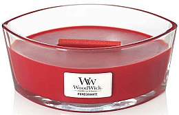 Ароматична свічка в склянці - Woodwick Candle Ellipse Jar Pomegranate — фото N2