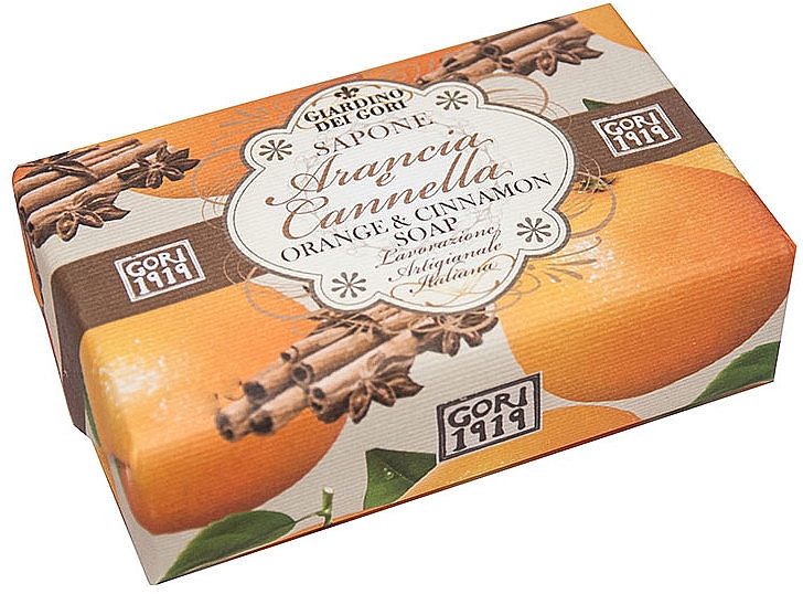 Мило "Апельсин і кориця" - Gori 1919 Orange & Cinnamon Soap — фото N1