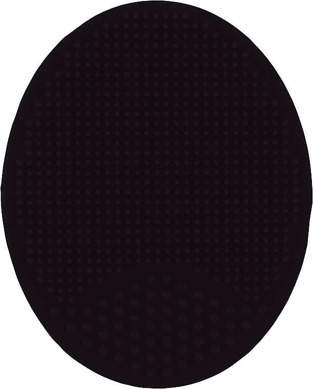 Силіконова щітка для обличчя, чорна - Bubble Bar — фото N1