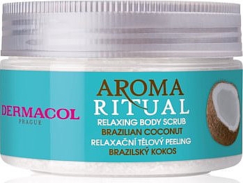 Скраб для тела "Кокос" - Dermacol Aroma Ritual Brazilian Coconut Relaxing Body Scrub — фото N1