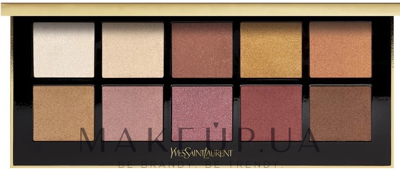 Палетка теней - Yves Saint Laurent Couture Colour Clutch Eyeshadow Palette — фото 5 - Desert Nude
