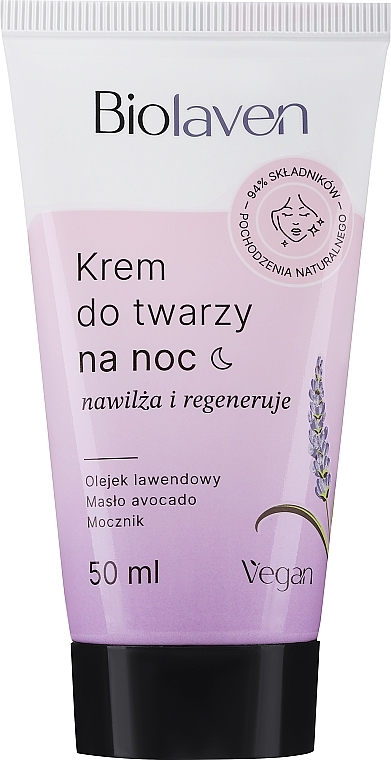 УЦЕНКА Ночной крем для лица - Biolaven Night Face Cream * — фото N1