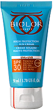 Парфумерія, косметика Сонцезахисний крем SPF 30 - Biolor High Sun Protection Cream SPF 30