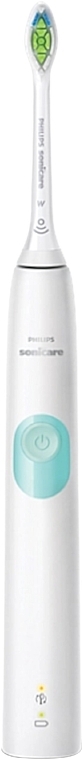 Электрическая звуковая зубная щетка, белая - Philips Sonicare Protective Clean 4300 HX6807/24 — фото N2