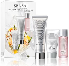 Духи, Парфюмерия, косметика Набор - Kanebo Cellular Performance Day Cream Morning Skincare Set (soap/30 ml + lot/20 ml + cr/50 ml)