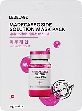 Парфумерія, косметика Маска для обличчя тканинна - Lebelage Madecassoside Solution Mask