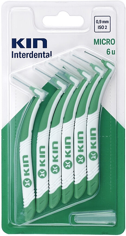 Зубна щітка для міжзубних проміжків 0,9 мм - Kin Micro ISO 2 — фото N1