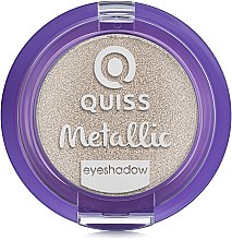 Тіні для очей  - Quiss Metallic Eyeshadow — фото N2