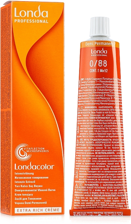 УЦЕНКА Краска оттеночная для волос - Londa Professional Londacolor Demi Permanent * — фото N1