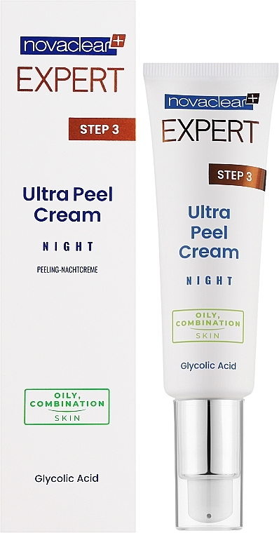Крем для жирной и комбинированной кожи - Novaclear Expert Ultra Peel Cream  — фото N2