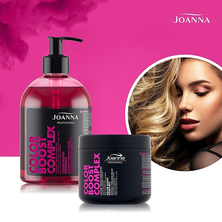 Шампунь для тонування кольору - Joanna Professional Color Boost Complex Shampoo Toning Color — фото N6