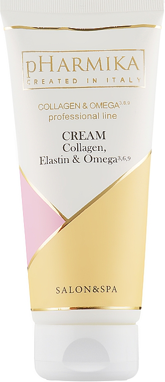 Крем для обличчя з колагеном, еластином і омегою - pHarmika Cream Collagen, Elastin & Omega — фото N1