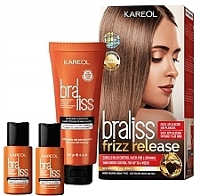 Духи, Парфюмерия, косметика Набор для выпрямления волос - Kareol Braliss Frizz Release Kit