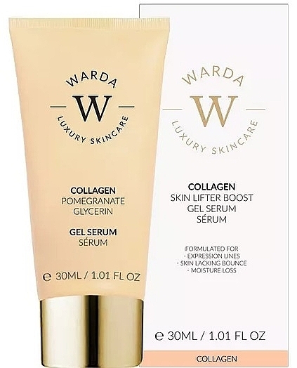 Гель-сыворотка с коллагеном - Warda Skin Lifter Boost Collagen Gel Serum — фото N1