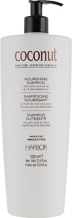 Шампунь живильний для ламкого волосся COCONUT PhL - Phytorelax Laboratories Coconut Professional Hair Care Nourishing Shampoo — фото N7