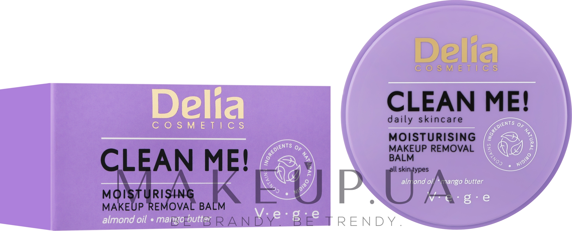  Зволожувальний лосьйон для зняття макіяжу - Delia Clean Me Moisturizing Makeup Remover — фото 40g