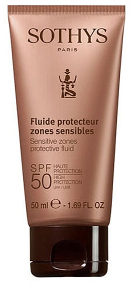 Флюид для лица и чувствительных зон тела с SPF50 - Sothys Fluide Protecteur Zones Sensibles SPF50  — фото N1