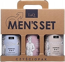 Парфумерія, косметика Набір - LaQ Men's Set (sh/gel/3x500ml)