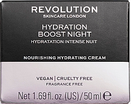 Увлажняющий ночной крем - Revolution Skincare Hydration Boost Night Cream — фото N2