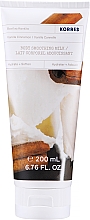 Парфумерія, косметика Молочко для тіла "Ваніль і кориця" - Korres Body Milk Vanila Cinnamon