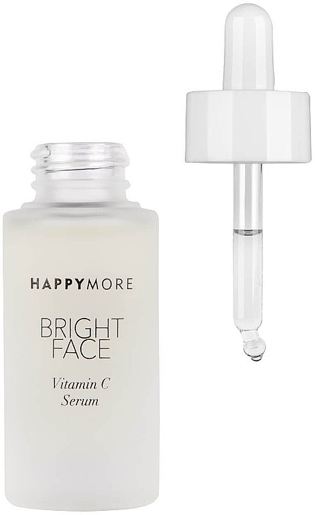 Осветляющая сыворотка для лица - Happymore Bright Face Vitamin C Serum — фото N2