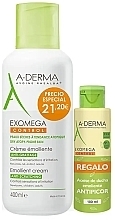 Набір - A-Derma Exomega Control (b/cr/400ml + shower/oil/100ml) — фото N1