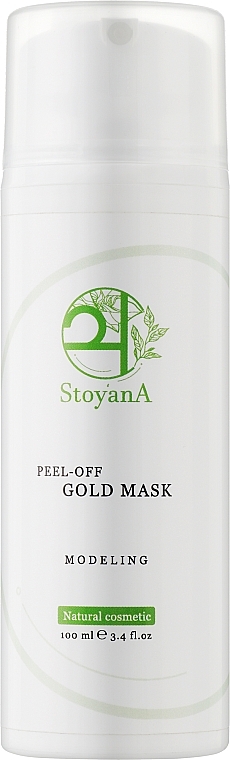 Золотая маска-пленка, моделирующая овал лица - StoyanA Gold Peel-Off Mask Modeling — фото N3