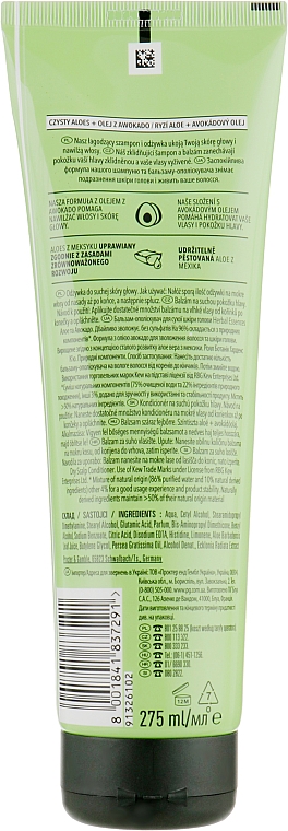 Бальзам-ополіскувач без сульфатів - Herbal Essences Pure Aloe + Avocado Oil Dry Scalp Conditioner — фото N10