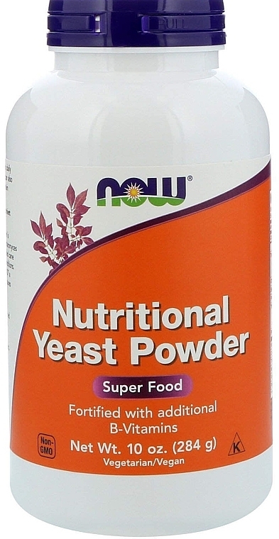 Харчова добавка "Харчові дріжджі", порошок - Now Foods Nutritional Yeast Powder — фото N1
