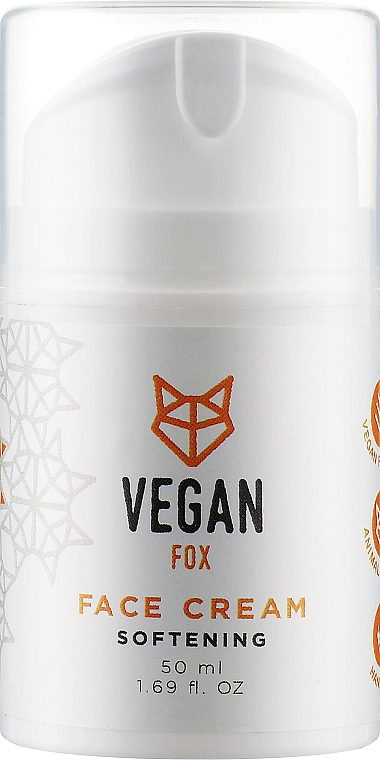 Крем для обличчя пом'якшувальний - Vegan Fox Softening Facial Cream