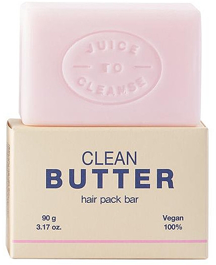 Твердый кондиционер для волос - Juice To Cleanse Clean Butter Hair Pack Bar