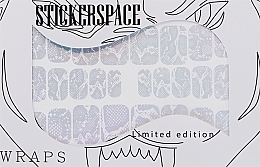 Фольгированные пленки для маникюра "Silver Rainbow" - StickersSpace  — фото N1