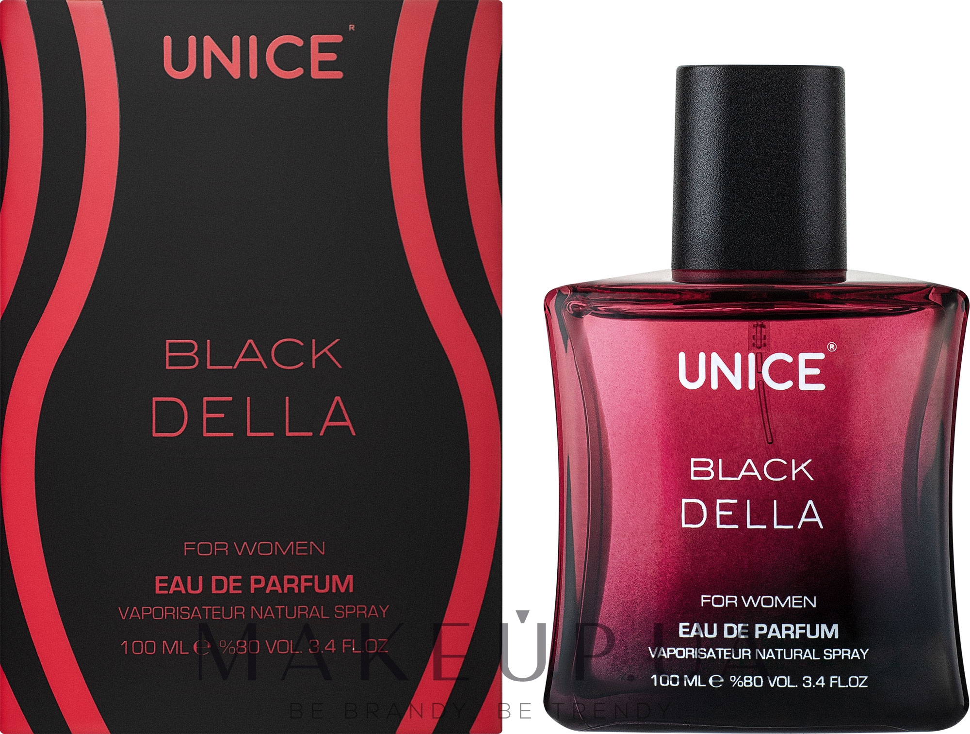 Unice Black Della - Парфюмированная вода — фото 100ml