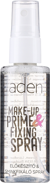 Спрей-фіксатор макіяжу - Aden Cosmetics Make-Up Primer And Fixing Spray — фото N1
