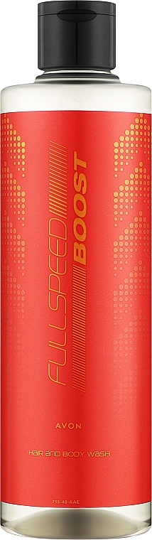 Avon Full Speed Boost - Шампунь-гель для душа — фото N1