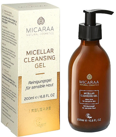 Міцелярний очищувальний гель - Micaraa Micellar Cleansing Gel — фото N2