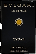 Bvlgari Le Gemme Tygar - Парфюмированная вода (пробник) — фото N1