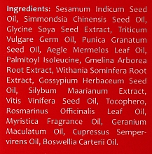 Масло для груди "16 растений Аюверды" - Orientana Breast Bio Oil 16 Ayurvedic Herbs — фото N5