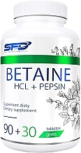 Харчова добавка "Бетаїн гідрохлорид + пепсин" - SFD Nutrition Betaine HCL + Pepsin — фото N1