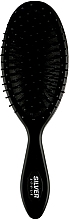 Парфумерія, косметика Гребінець масажний, РМ 9717, чорний - Silver Style
